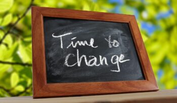 Time to change