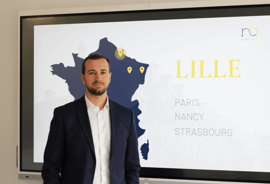 Maxime CORDIER, Directeur M&A chez NG Audit à Lille, cabinet d'audit et de conseil dédié aux ETI familiales et aux PME