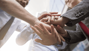 Des associés qui trouvent un terrain d'entente pour des décisions stratégiques